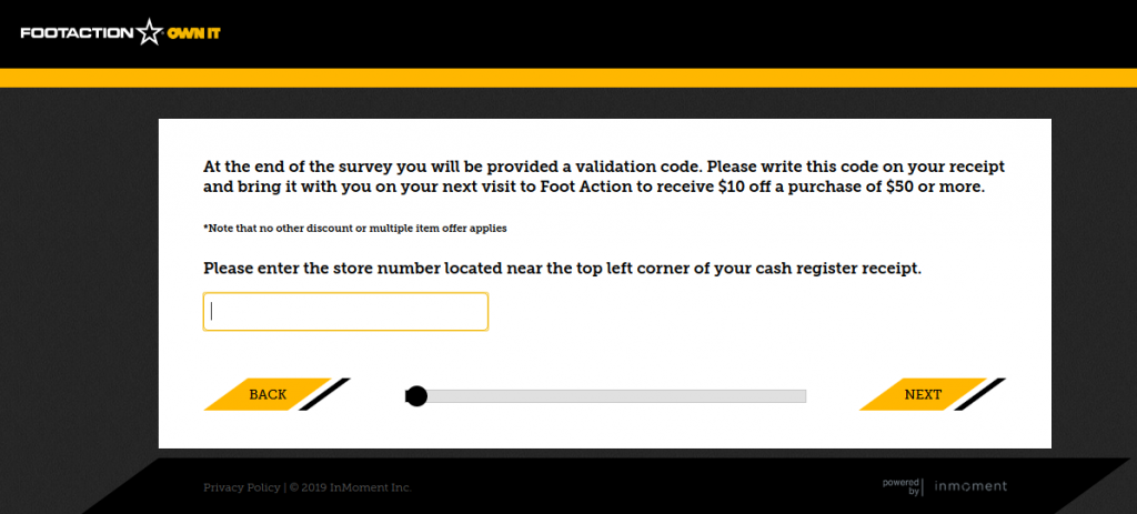 Footaction Survey