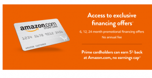 Amazon Store Credit Card Login