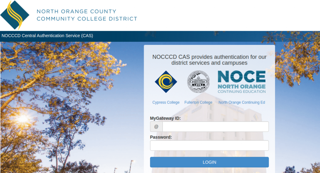 NOCCCD Login