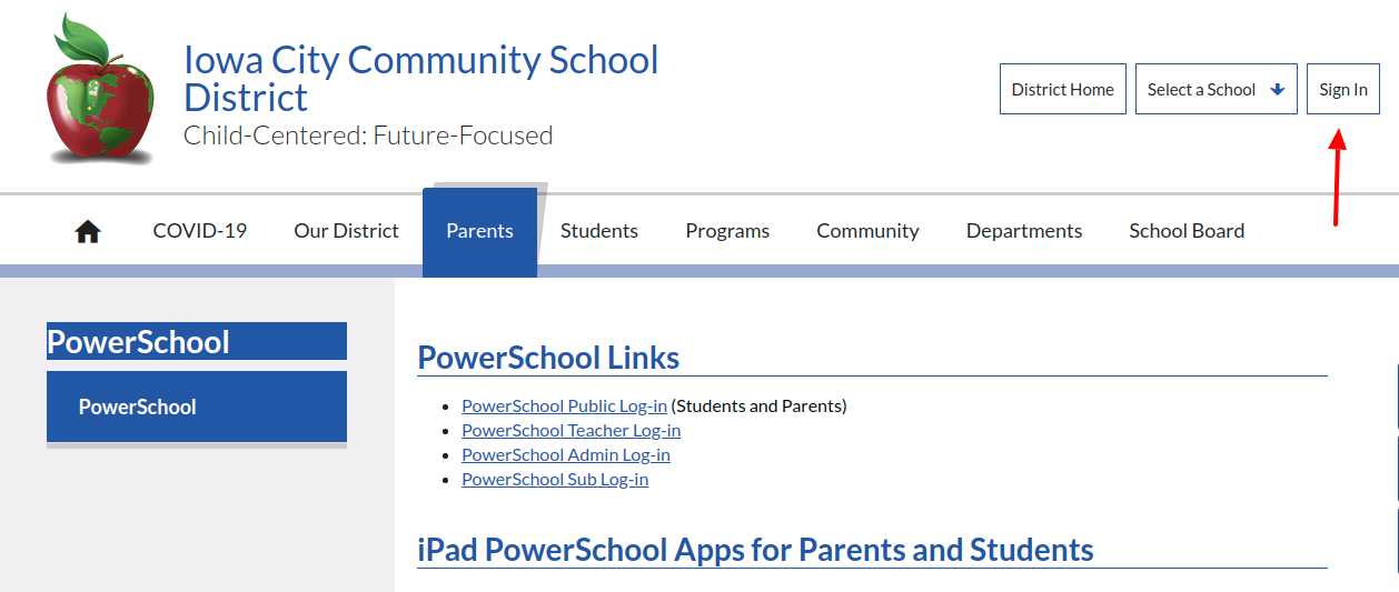 Iccsd Powerschool Parent Login