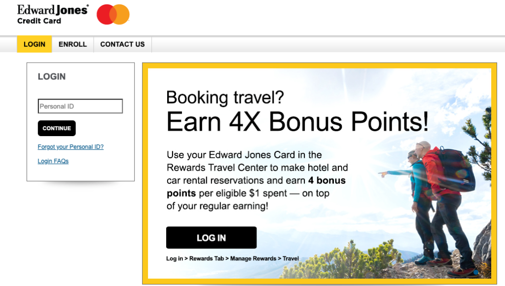 edward jones credit card