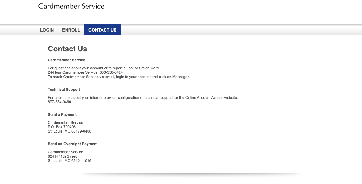 elan credit card contact details